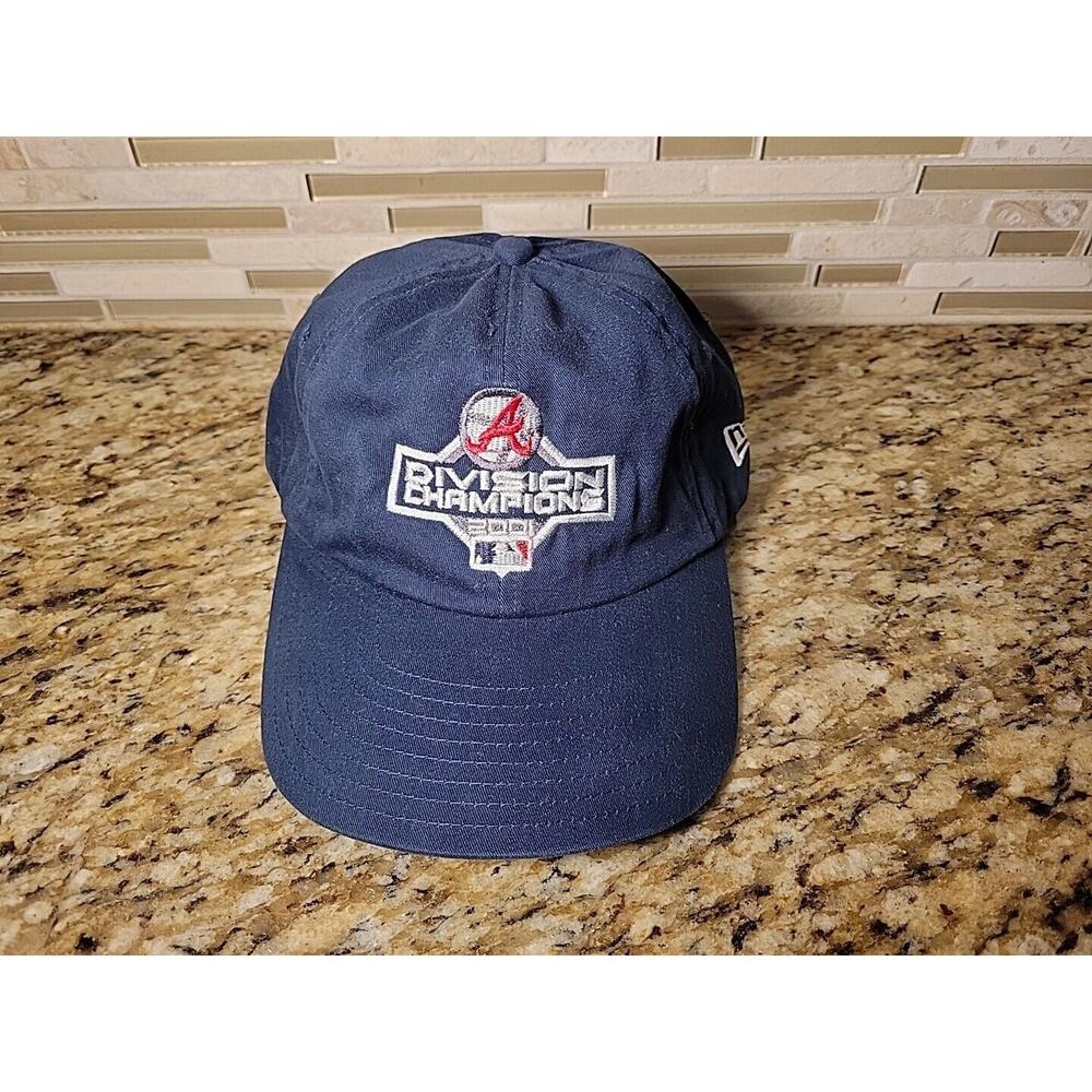 Atlanta Braves hat cap New Era Strapback Adjustable Baseball Division Champions